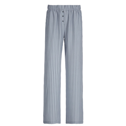 Casual Contrast Color Stripes Woven Pants Elastic Waist Design Lazy Feeling Home Casual Loose Pants-Blue-Fancey Boutique