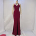 Women Clothing Spring Summer Solid Color Sexy Backless Hip Slimming Long Strap Dress-Burgundy-Fancey Boutique