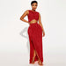 Color-Red-Summer Women Clothing Popular Two Piece Set-Fancey Boutique