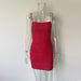 Women Clothing Spring Summer Strap Sexy Backless Mini Sheath Flash Dress-Red-Fancey Boutique