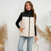Color-White-Winter Coat Woman Cotton Dress Vest Zipped Stand Collar Warm Vest Coat-Fancey Boutique