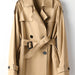 Color-Khaki-Women Element Spring Autumn Fried Street British Trench Coat Lace up Waist Controlled Slimming Little Trench Coat Women-Fancey Boutique