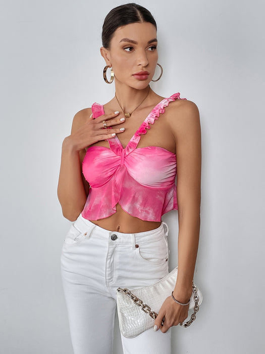 Women Wear Pink Top Tube Top Sexy Sexy Vest-Tank Top-Fancey Boutique