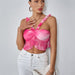 Women Wear Pink Top Tube Top Sexy Sexy Vest-Tank Top-Fancey Boutique