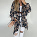 Autumn Winter Classic Retro Boyfriend Plaid Shacket Women All Match Loose Shirt-Fancey Boutique