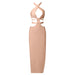 Color-Dress Summer Hollow Out Cutout Design Halter Dress Bandage Sexy Hip-Fancey Boutique