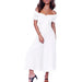 Color-Multi-1-Spring Summer Women Clothing Solid Color off-the-Shoulder Jumpsuit-Fancey Boutique