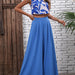 Color-Blue-Women Clothing Real Shot Suit Minicoat Cropped Outfit Women Clothing Summer Two Piece Suit-Fancey Boutique