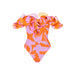 Wooden Ear One Piece Swimsuit Women Vacation Suit Skirt Swimsuit-Multicolor Swimsuit-Fancey Boutique