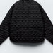 Color-Black-Women Winter Street Heart Shaped Line Cotton Jacket Coat-Fancey Boutique