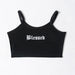 Color-Black-Women Clothing Casual Simple Match Thin Tube Top Camisole-Fancey Boutique