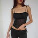 Elastic Knitted Sexy Top Women Summer Sexy All Matching Slim Fit Sling-Fancey Boutique