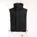 Color-Winter Fashionable Simple Solid Color Slim Pocket Waistcoat Cotton Padded Coat Zipper Top for Women-Fancey Boutique