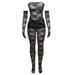 Color-Black-Fall Women Clothing Sexy Lace Tube Top High Waist Tight Body Stocking Trousers Suit Women-Fancey Boutique