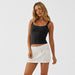 Color-Black-Summer Sexy Sexy Women Camisole Outer Wear Thread Knitted Base Cropped Top-Fancey Boutique