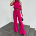 Ladies Suit Autumn Casual Solid Color Loose Two Piece Suit-Fancey Boutique