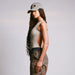 Suede Waste Soil Distressed Jumpsuit Sexy Backless Personality Street Sexy Romper-Fancey Boutique