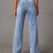 Loose Stitching Wide Leg Women Jeans Women-Fancey Boutique