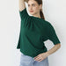 Summer Clothes T Shirt Women Cotton Basic Loose Top Soft T Shirt-Green-Fancey Boutique