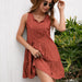 Women Clothing Summer Loose Sexy Solid Color Super Mori Dress-Fancey Boutique