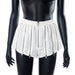 Color-White-Women Clothing Summer Zipper Decorations Street Hip Hop Casual Shorts-Fancey Boutique