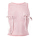 Color-Pink-Sexy Sweet Sexy Pink Short Three Dimensional Bow Top Women Summer-Fancey Boutique