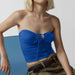 Street Personalized Sling Short Top Millennium Slim Fit Sexy Multi Wear Vest Women-Blue-Fancey Boutique