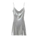 Color-Silver1-【MOQ-5 packs】 Fall Women Clothing Metal Strap Dress-Fancey Boutique