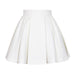 Summer Suspenders Vest A line Skirt Skirt Subnet Red Skirt Outfit Women-White skirt-Fancey Boutique