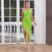 Summer Simple Sexy Sling One Shoulder Sleeveless Dress Dress Dress-Fancey Boutique