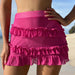 Spring Summer Sexy Lace Beach Vacation Casual Mesh Skirt-Fancey Boutique