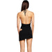 Women Clothing Dress Sexy Halter Hollow Out Cutout Backless Hip Sexy Dress Sweet Spicy-Fancey Boutique