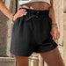 Color-Black-Summer Women Black Champray Shorts Women-Fancey Boutique