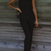 Color-Black-Summer Sexy Women Wear Solid Color Nightclub Casual Jumpsuit-Fancey Boutique