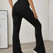 Autumn Winter High Waist Slimming Belted Free Micro Knit Women Casual Pants-Fancey Boutique