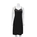 Color-Black-Women Sexy Backless Solid Color Loose Daily Casual Strap Dress-Fancey Boutique