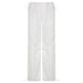 Color-White-Street Trendy Unique Elastic Waist Pig Nose Button Ankle Tied Loose Version Casual Working Pants-Fancey Boutique