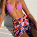 Color-Purple-Bikini Outer Single Swimsuit Bikini Swimsuit Women Fission Swimsuit Three-Piece Swimsuit-Fancey Boutique