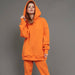 Color-Orange-Women Clothing Casual Exercise Set Two Piece Set-Fancey Boutique