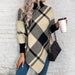 Color-Ivory-Autumn Winter Knitwear Turtleneck Irregular Asymmetric Pullover Sweater Women-Fancey Boutique