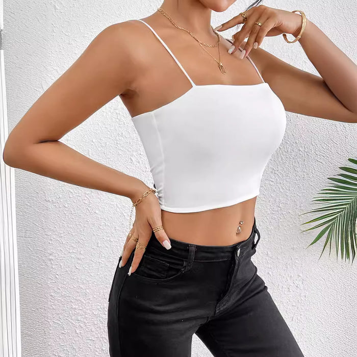 Sexy Chest Slimming Waist Simple Camisole Vest-Fancey Boutique