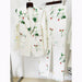 Color-White-Star Elegant Strawberry Print Slim Fit Blazer Trousers Suit Two Piece Set-Fancey Boutique