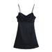 Color-Black-【MOQ-5 packs】 Spring Street Shooting Blogger Handmade Bow Dress Black Dress-Fancey Boutique