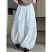 Summer White Loose Bloomers Women Design Yamamoto Pants Bud Pants-Fancey Boutique