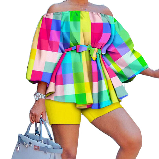 Color-Multi-Sexy Printing Suit Club Wear-Fancey Boutique