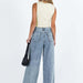 Casual Loose Denim Trousers Women Jeans-Fancey Boutique