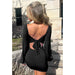 Fall Type Hip dress Socialite Sexy Slim Fit Backless Basic Dress Women-Fancey Boutique