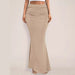 Summer Skirt Sexy Slim Hip Pleated Wide Hem Maxi-Fancey Boutique