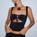 Color-Black-Women Clothing Summer Newopen Sexy Short Top Sexy Camisole Women Inner Wear-Fancey Boutique