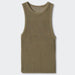 Color-Olive Green-Spring Summer Sleeveless round Neck Thin Striped Hollow Out Cutout Breathable Wool Vest-Fancey Boutique